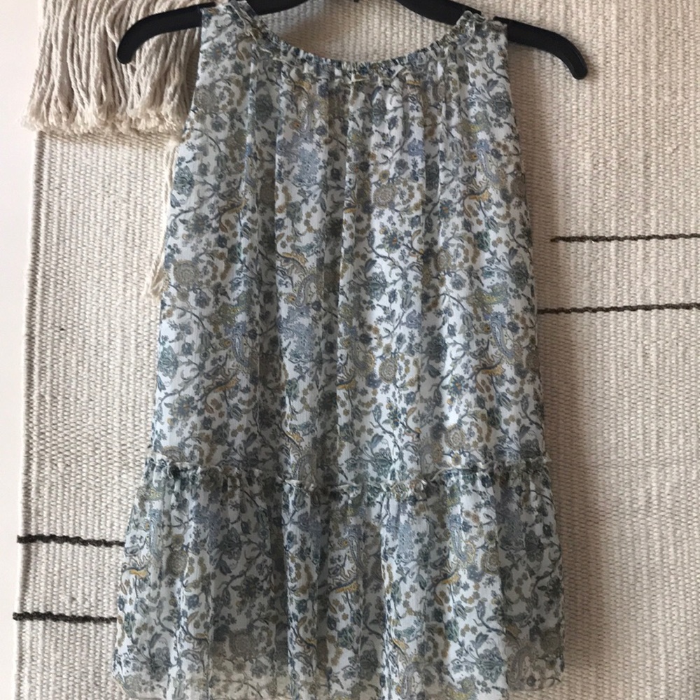 Zara | Ruffle Sheer Top Earthy - Picture 5 of 7
